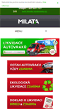 Mobile Screenshot of likvidaceautovraku.cz